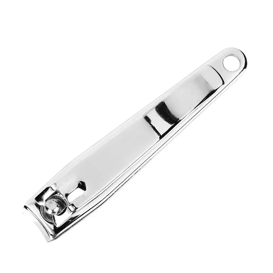 Nail clipper curved silver