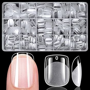 Nails 411 square clear tips #2
