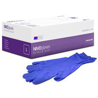 Nitrile examination gloves small