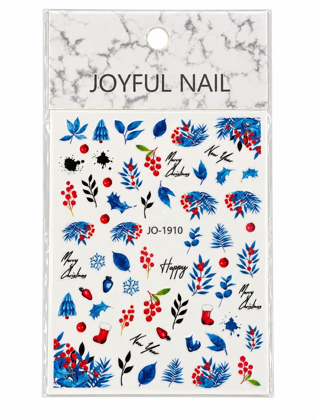 Joyful Nail Christmas stickers