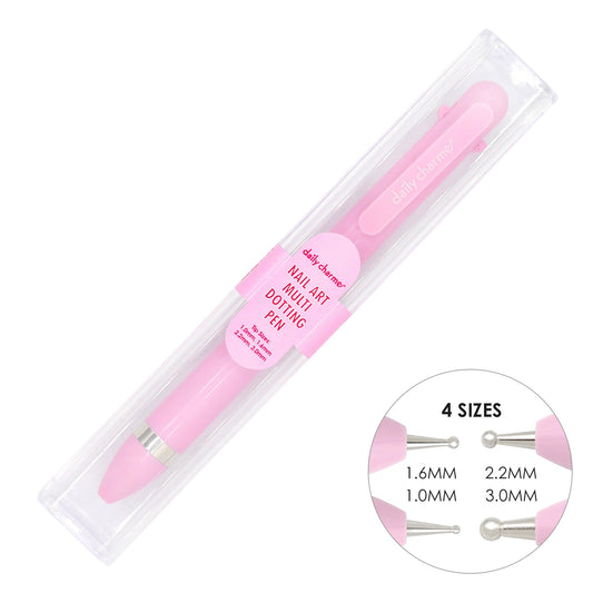 Pink dotting pen