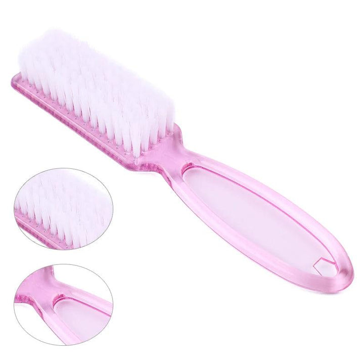 Pink manicure brush pack (12pcs)