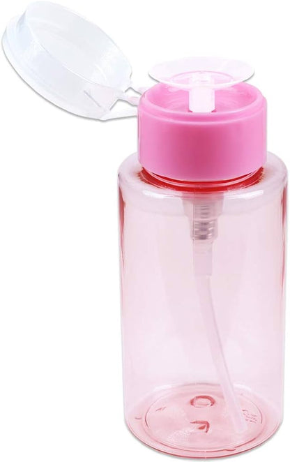 Pink pump bottle