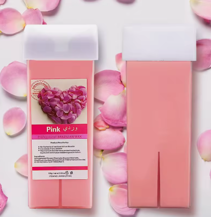Pink Roll-On Wax cartridge