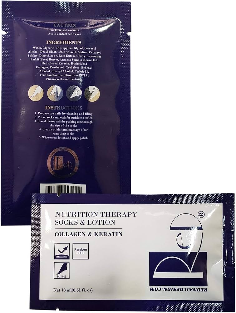 RED nutrition therapy socks & lotion