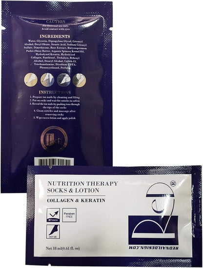 RED nutrition therapy socks & lotion