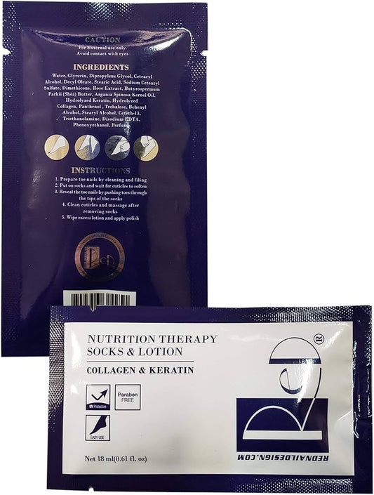 RED nutrition therapy socks & lotion