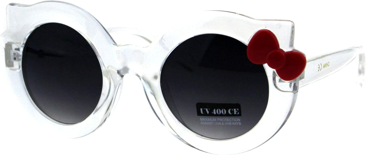 Round cateye red