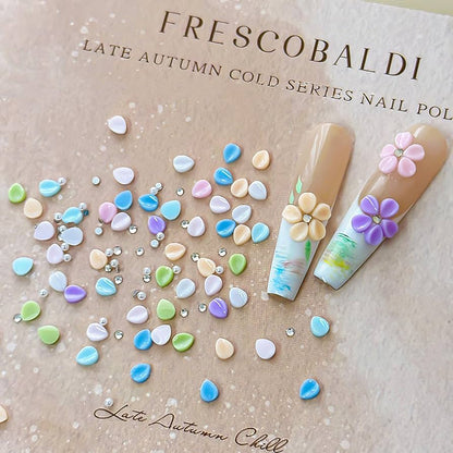 Small charms pack pink petals