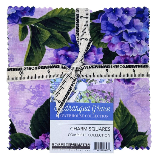 Small charms pack purple flowers