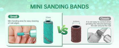 Small Green Sanding Band #240 Grit