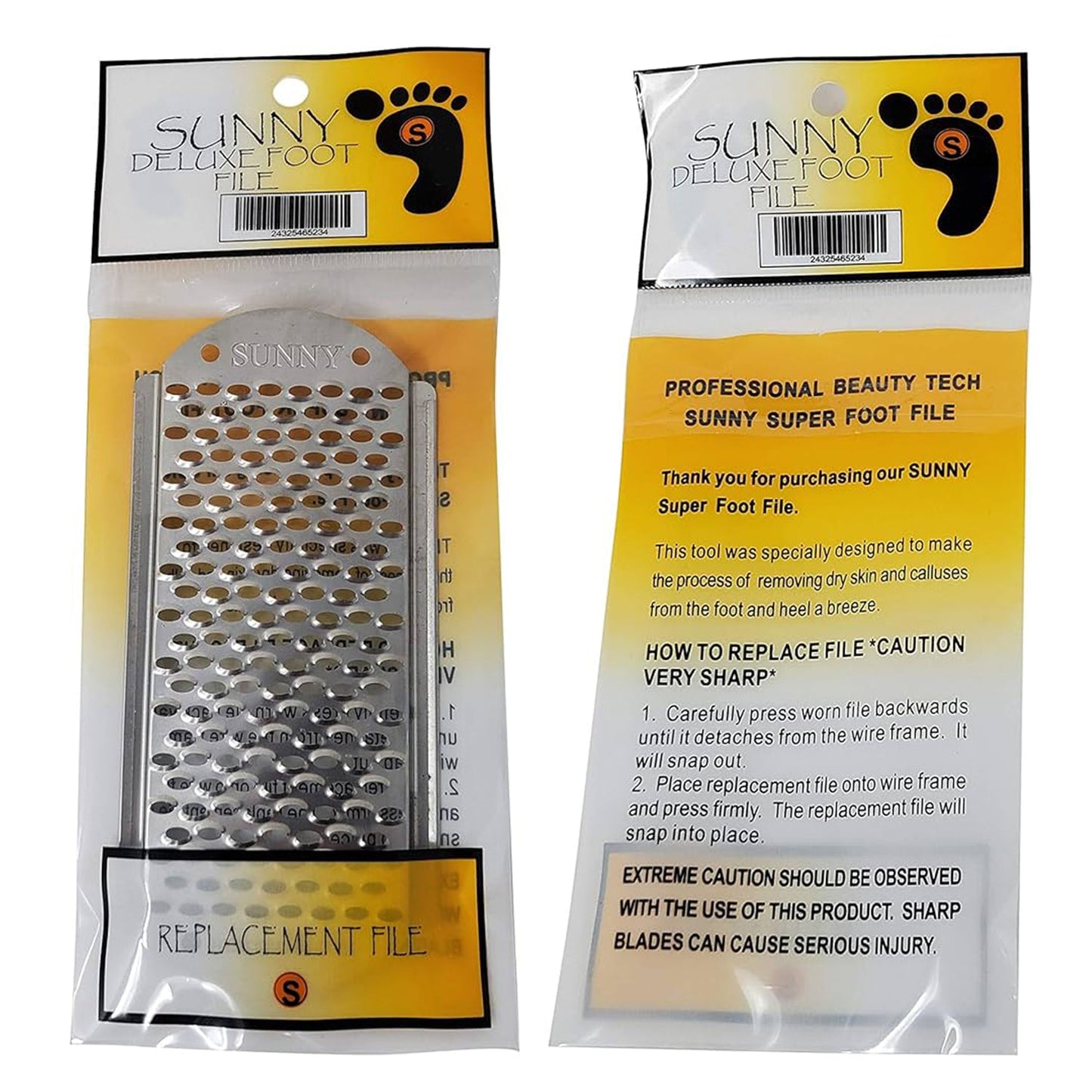 Sunny replacement foot file