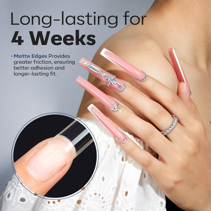 US Nails clear straight french tips #4