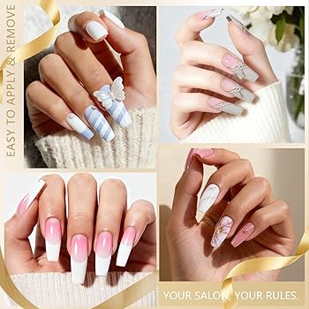 US Nails clear straight french tips #9