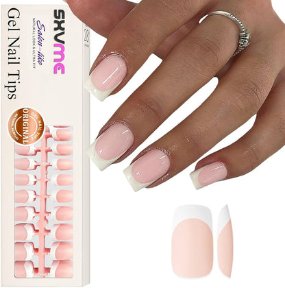 US Nails natural straight french tips #0