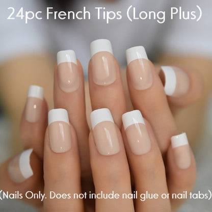 US Nails natural straight french tips #1