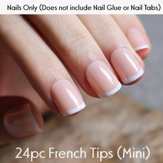 US Nails natural straight french tips #2