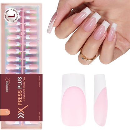 US Nails natural straight french tips #4