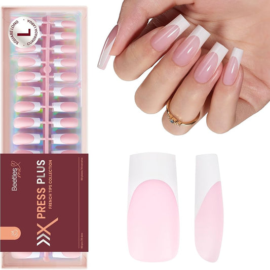 US Nails natural straight french tips #4