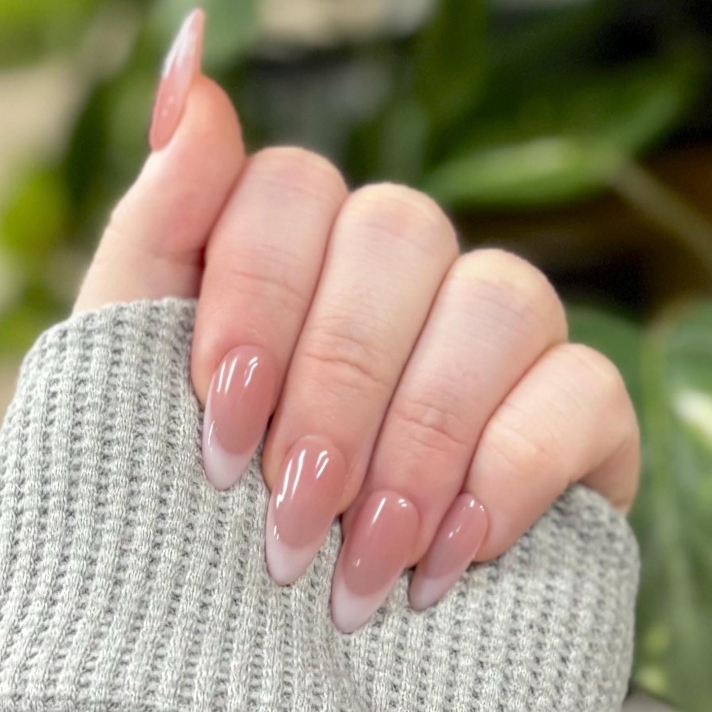 US Nails natural straight french tips #6