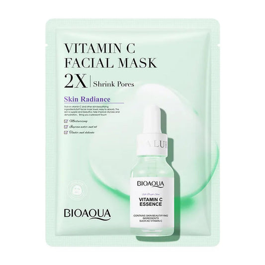 Vitamin c facial mask green